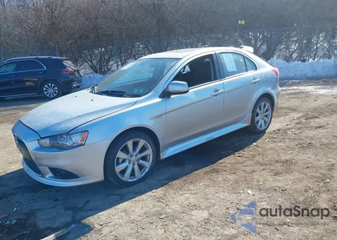 2012 Mitsubishi Lancer Sportback Gt из США, поврежденный, VIN JA32X8HW6CU015142